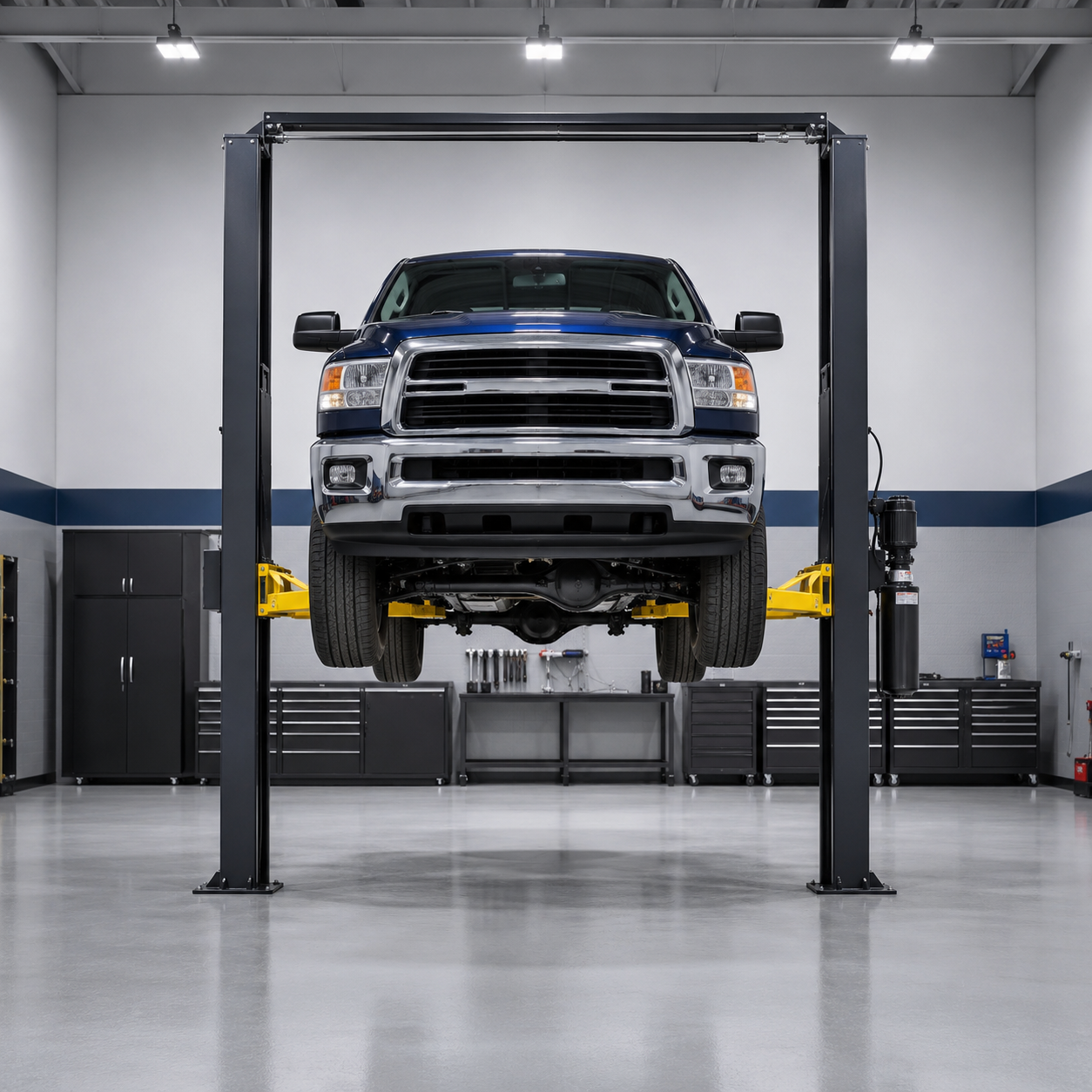 10,000 lb Two-Post Vehicle Lift