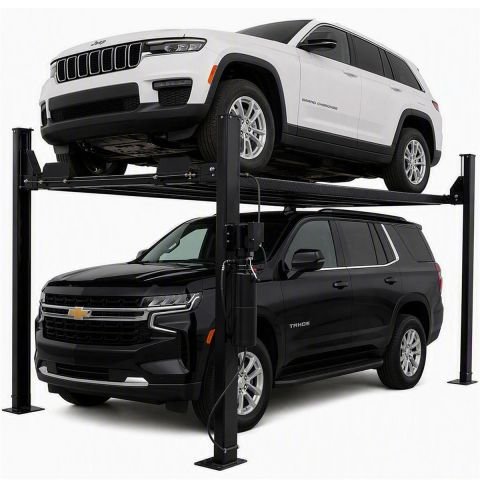 Atlas Automotive Equipment Garage PRO8000EXT 8,000 lb Extra Tall 4-Post Lift