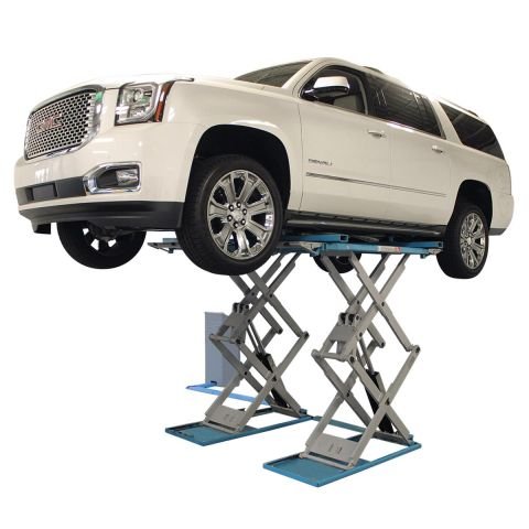 Atlas Automotive Equipment SLP9K Full-Rise Scissor Lift 9000 lb. Capacity
