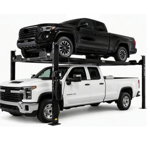 Atlas Automotive Equipment Garage PRO8000EXT-L 8,000 lb Extra Tall/Extra Long 4-Post Lift